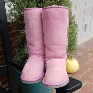 pink tall uggs